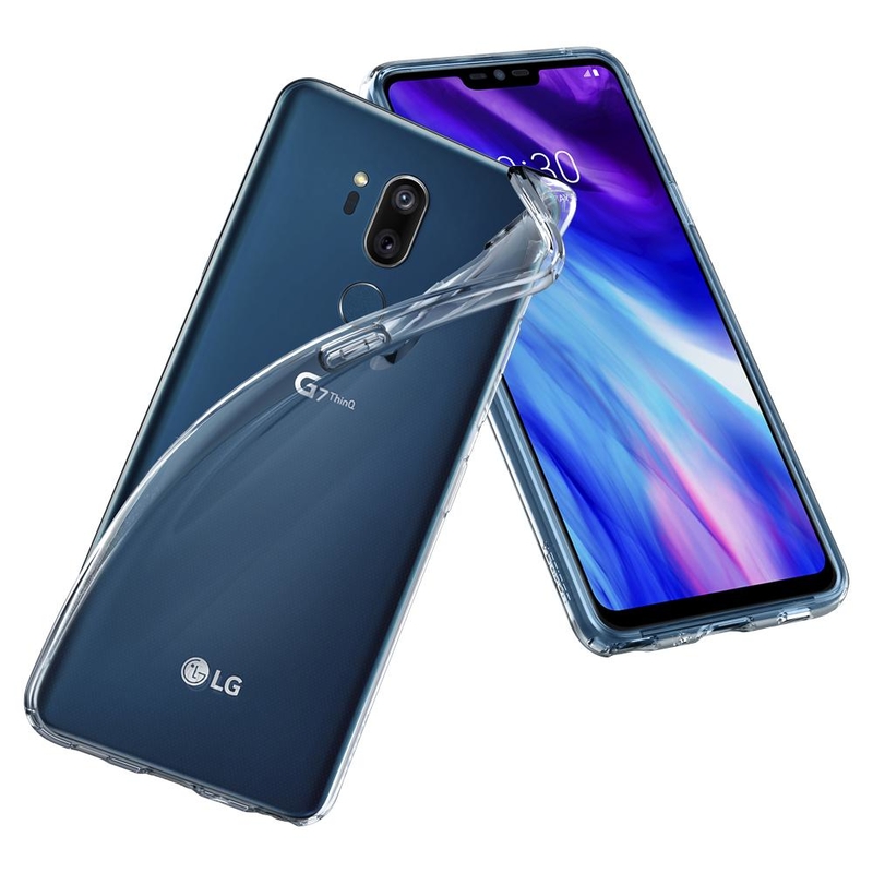 Bumper LG G7 ThinQ Spigen Liquid Crystal - Clear