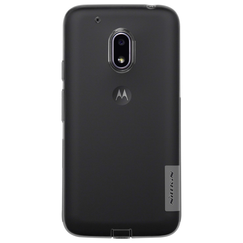 Husa Motorola Moto G4 Play Nillkin Nature UltraSlim Fumuriu