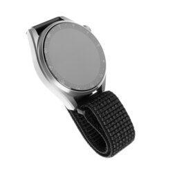 Curea Garmin Forerunner 245 Fixed Nylon Strap, negru mat