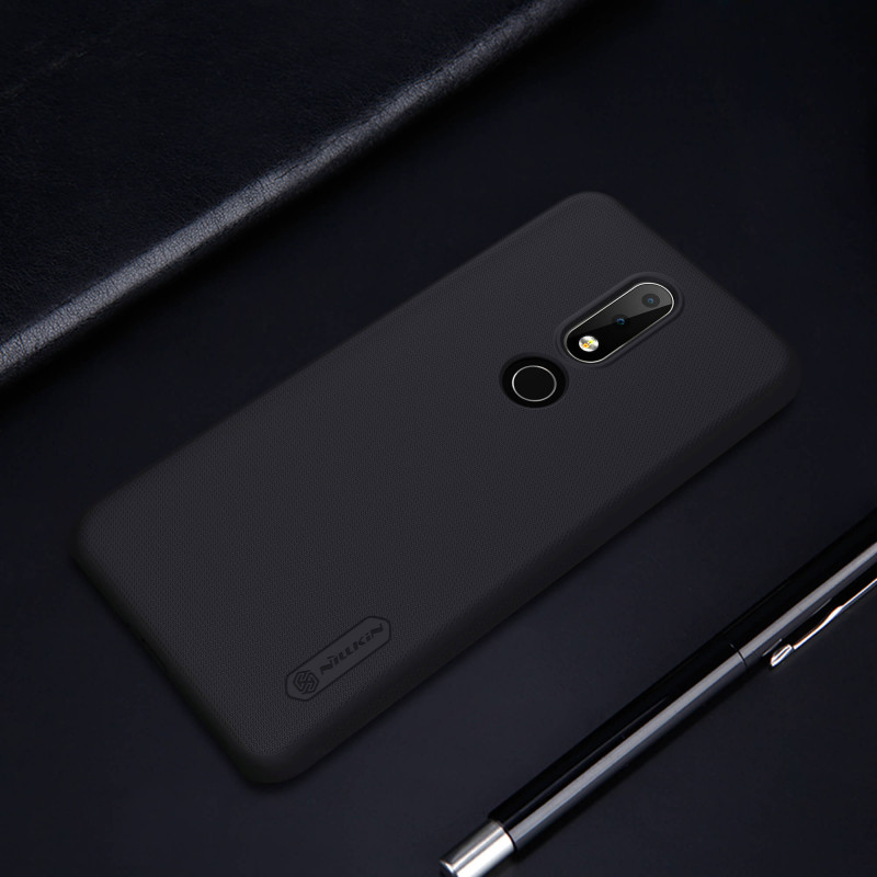 Husa Nokia X6 2018 Nillkin Frosted Black