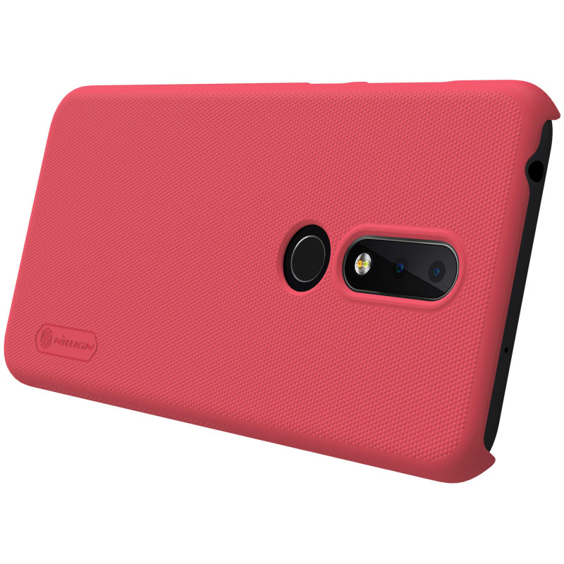 Husa Nokia X6 2018 Nillkin Frosted Red