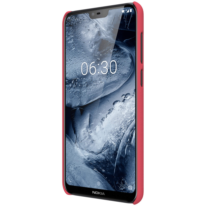 Husa Nokia X6 2018 Nillkin Frosted Red
