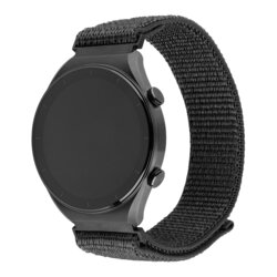 Curea Huawei Watch GT 46mm Fixed Nylon Strap, gri