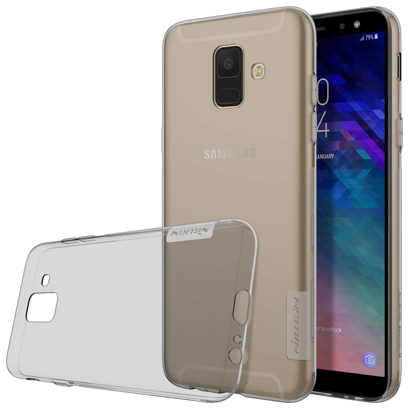 Husa Samsung Galaxy A6 2018 Nillkin Nature UltraSlim Fumuriu