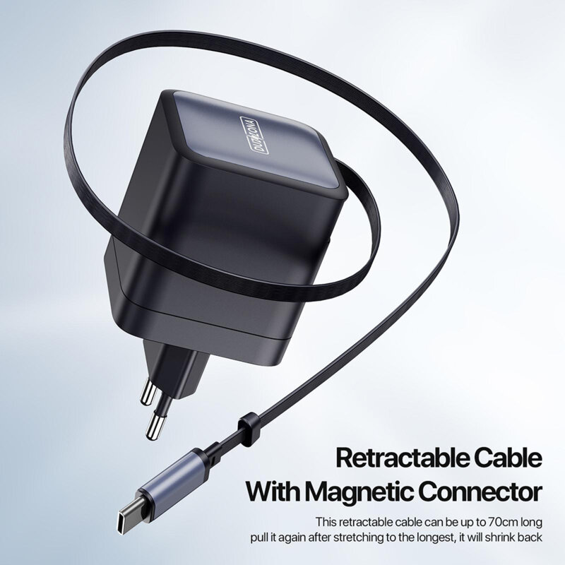 Incarcator GaN Fast Charging 2X USB-C Duzzona T10, 65W