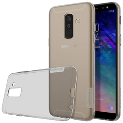 Husa Samsung Galaxy A6 Plus 2018 Nillkin Nature UltraSlim Fumuriu