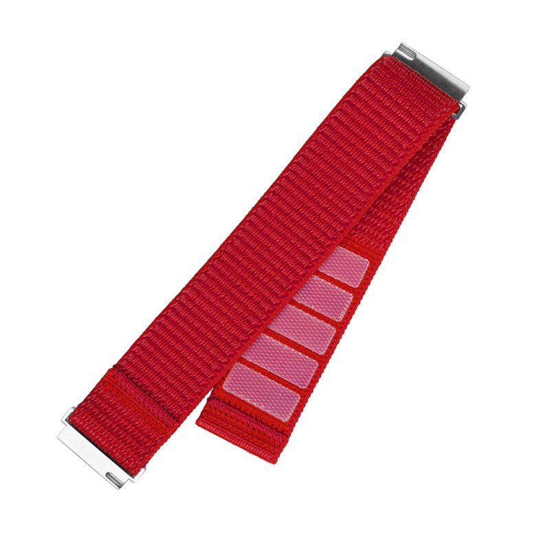 Curea Garmin Forerunner 245 Fixed Nylon Strap, rosu