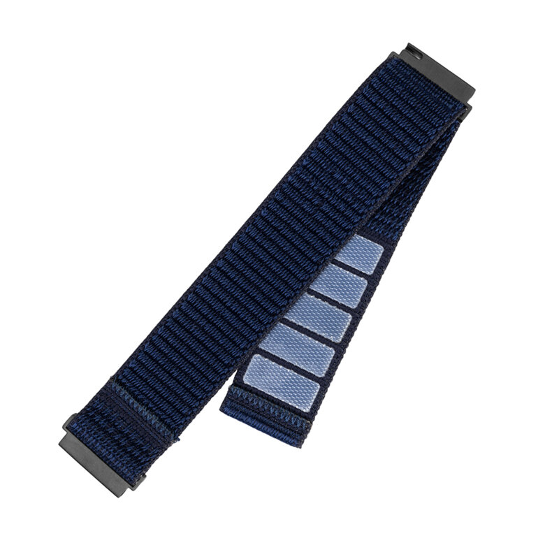 Curea Garmin Forerunner 245 Fixed Nylon Strap, bleumarin