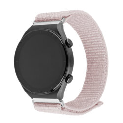 Curea Mobvoi TicWatch GTH Pro Fixed Nylon Strap, roz auriu