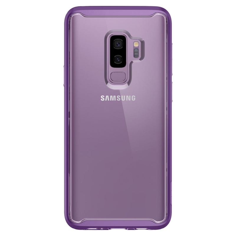 Bumper Spigen Samsung Galaxy S9 Plus Neo Hybrid Crystal - Liliac Purple