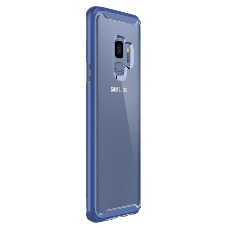Bumper Spigen Samsung Galaxy S9 Neo Hybrid Crystal - Coral Blue