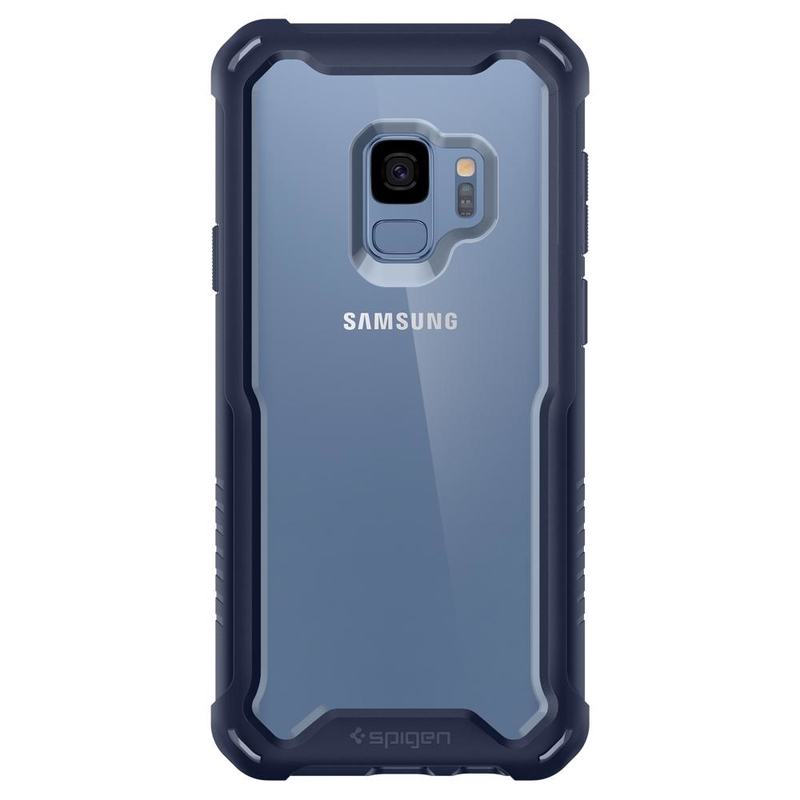 Husa Spigen Samsung Galaxy S9 Hybrid 360 - Deepsea Blue