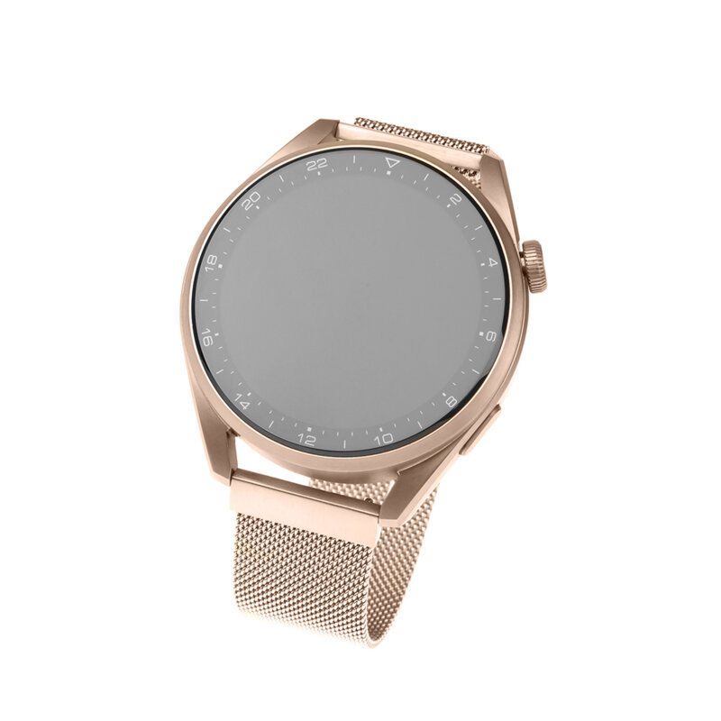 Curea Amazfit Cheetah Square Fixed Mesh Strap, roz auriu