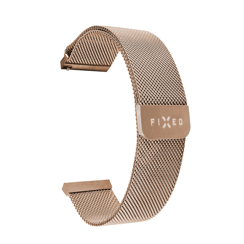Curea Garmin Forerunner 165 Fixed Mesh Strap, roz auriu