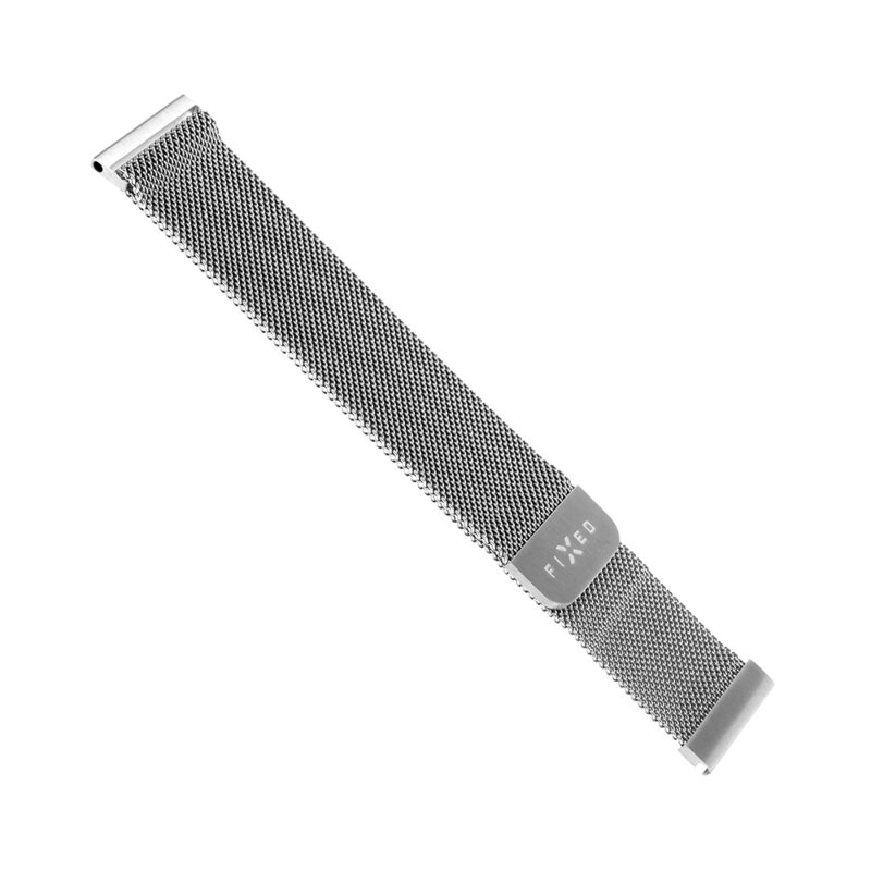 Curea Huawei Watch GT 2 Porsche Design Fixed Mesh Strap, argintiu