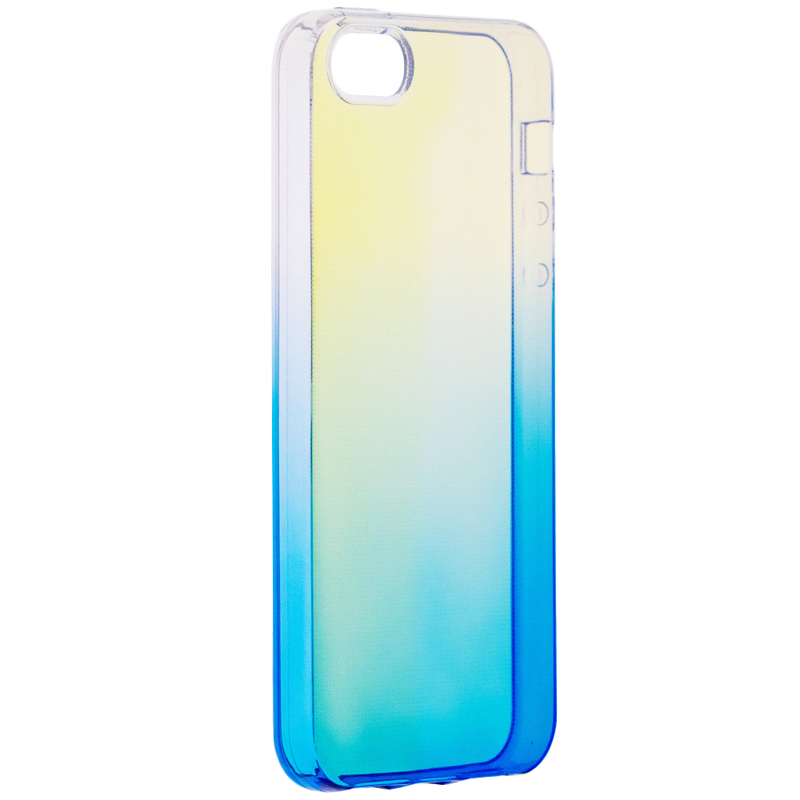 Husa iPhone 5 / 5s / SE Silicon Flexibil – BlueRay Albastru Perlat