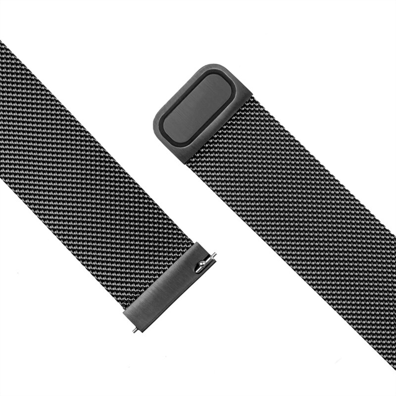 Curea Huawei Watch GT 5 Pro 42mm Fixed Mesh Strap, negru