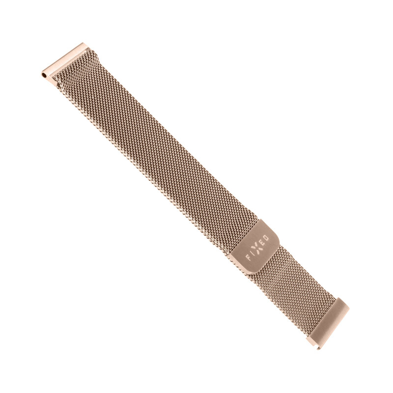 Curea Huawei Watch GT 5 Pro 42mm Fixed Mesh Strap, roz auriu