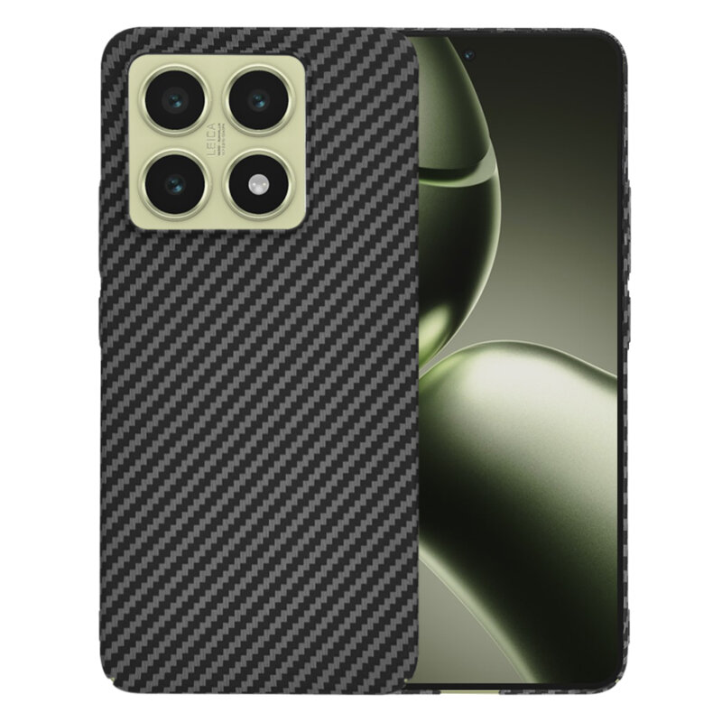 Husa Xiaomi 14T Techsuit Carbonite FiberShell, negru