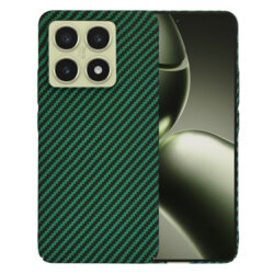 Husa Xiaomi 14T Techsuit Carbonite FiberShell, verde