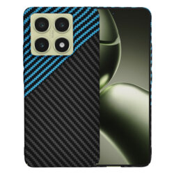 Husa Xiaomi 14T Techsuit Carbonite FiberShell, bleu