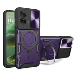 Husa Motorola Moto G35 Techsuit CamGuard Pro, mov