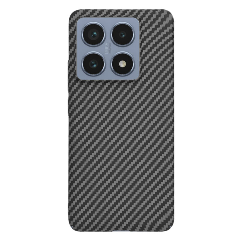 Husa Xiaomi 14T Pro Techsuit Carbonite FiberShell, negru
