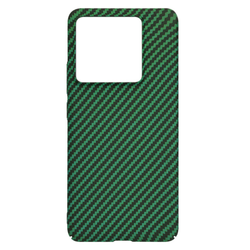 Husa Xiaomi 14T Pro Techsuit Carbonite FiberShell, verde
