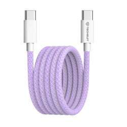 Cablu Super Fast Charging tip C PD60W Techsuit, 1m, mov