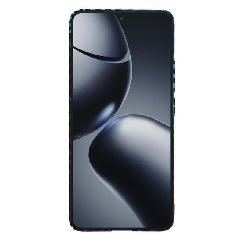 Husa Xiaomi 14T Pro Techsuit Carbonite FiberShell, bleu