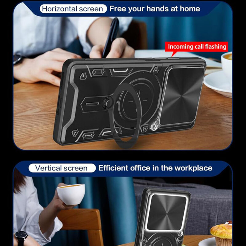 Husa Infinix Note 40 Pro 4G Techsuit CamGuard Pro, mov