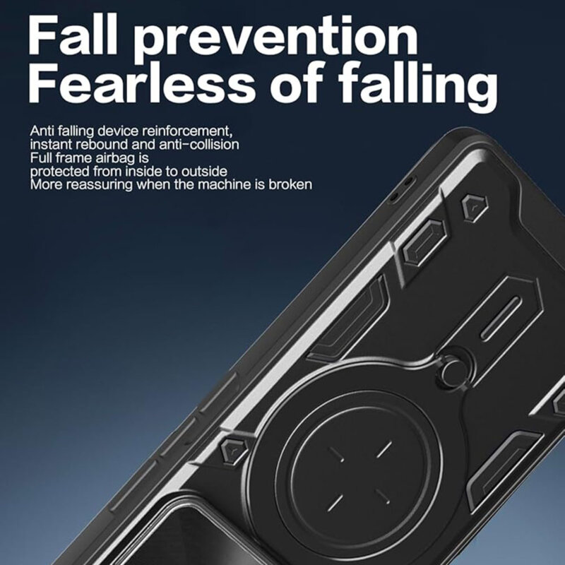 Husa Infinix Note 40 Pro+ Techsuit CamGuard Pro, roz auriu