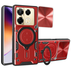 Husa Infinix Note 40 Pro+ Techsuit CamGuard Pro, rosu