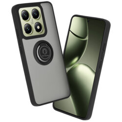 Husa Xiaomi 14T Techsuit Glinth cu inel suport stand magnetic, negru
