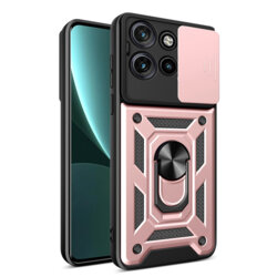 Husa Motorola Edge 50 Neo protectie camera Techsuit CamShield Series, roz
