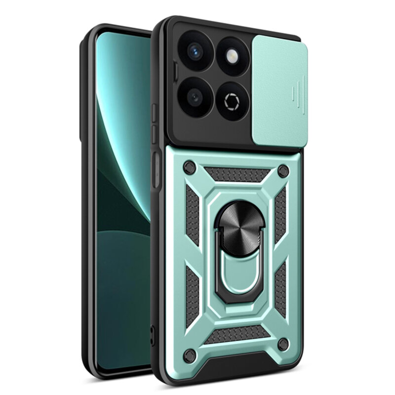 Husa Honor 200 Smart protectie camera Techsuit CamShield Series, verde