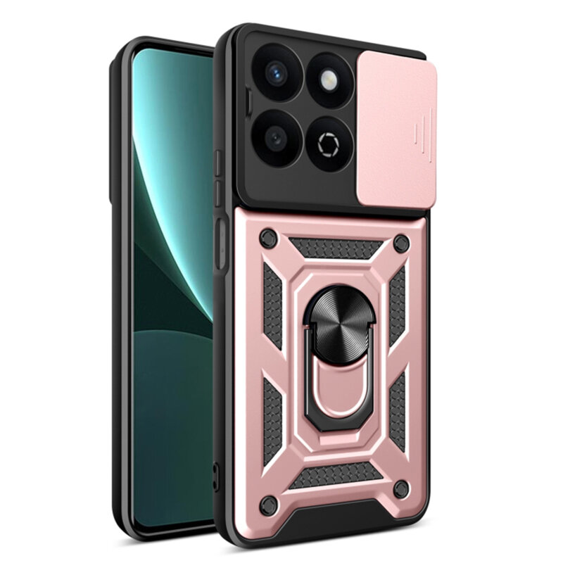 Husa Honor 200 Smart protectie camera Techsuit CamShield Series, roz