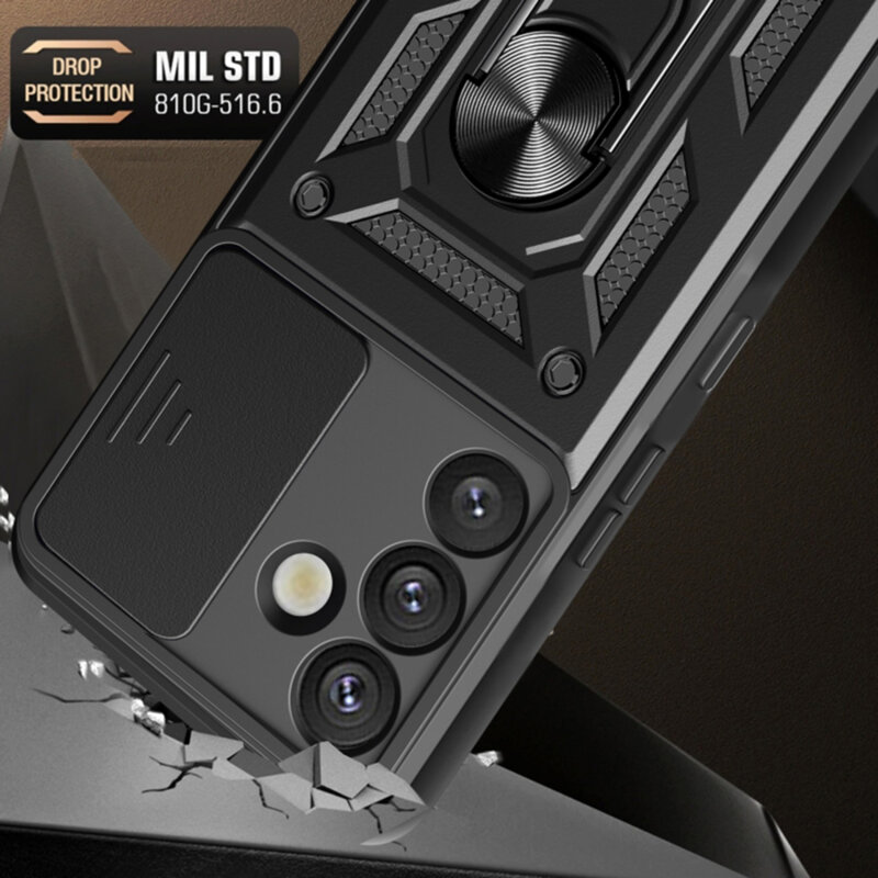 Husa Samsung Galaxy S25 Plus protectie camera Techsuit CamShield Series, roz