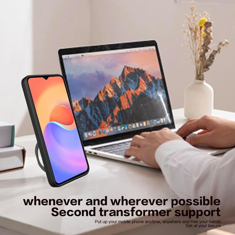 Husa Honor X7c Techsuit CamGuard Pro, rosu