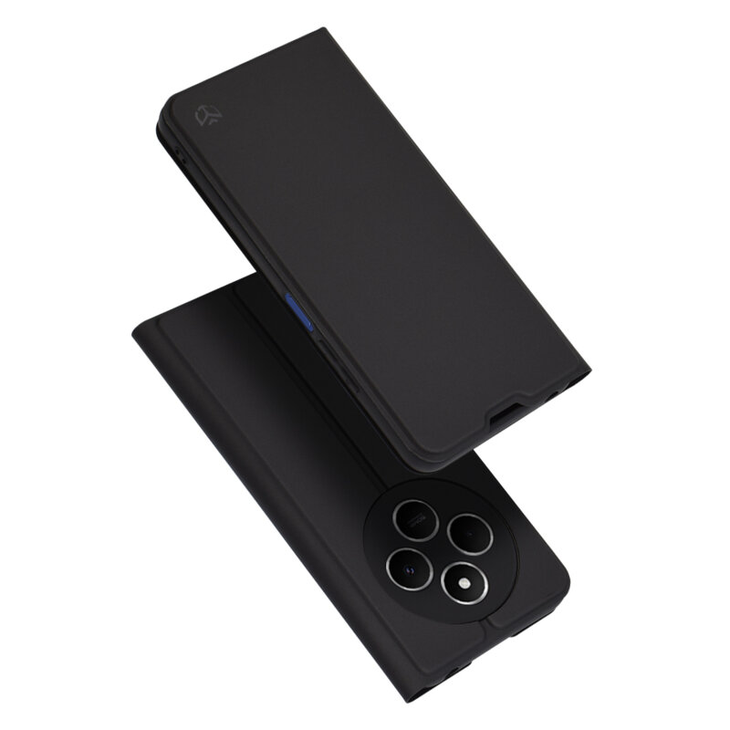 Husa Xiaomi Poco C75 Techsuit Magskin Book, negru