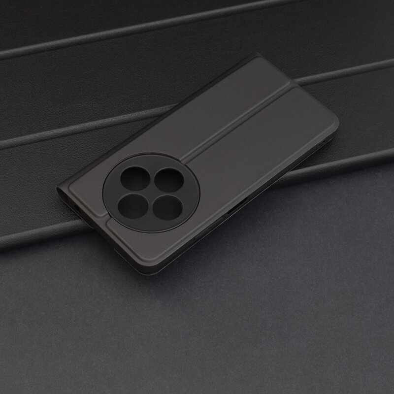 Husa Xiaomi Poco C75 Techsuit Magskin Book, negru