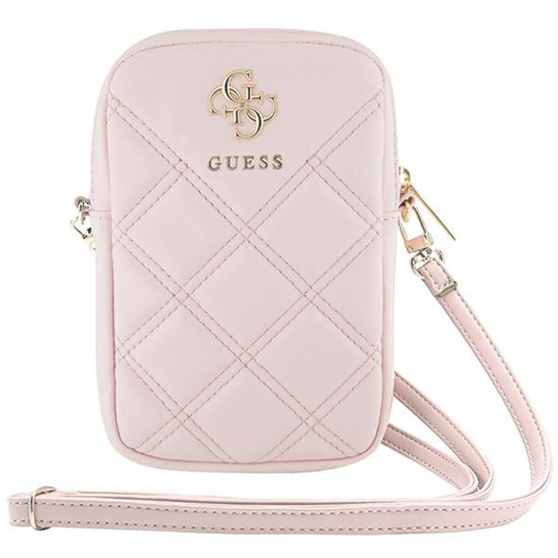 Gentuta Guess dama pentru telefon, roz, GUWBZPSQSSGP