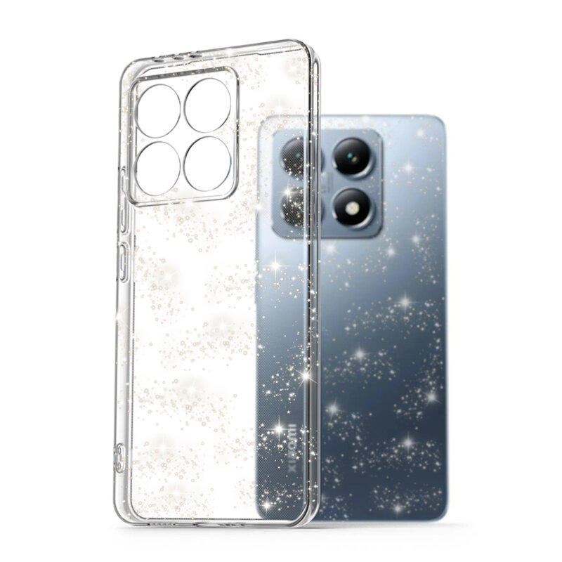 Husa sclipici Xiaomi 14T Techsuit SparkleSkin, transparenta