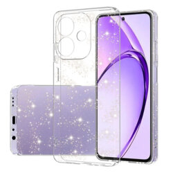 Husa sclipici Oppo A60 5G Techsuit SparkleSkin, transparenta