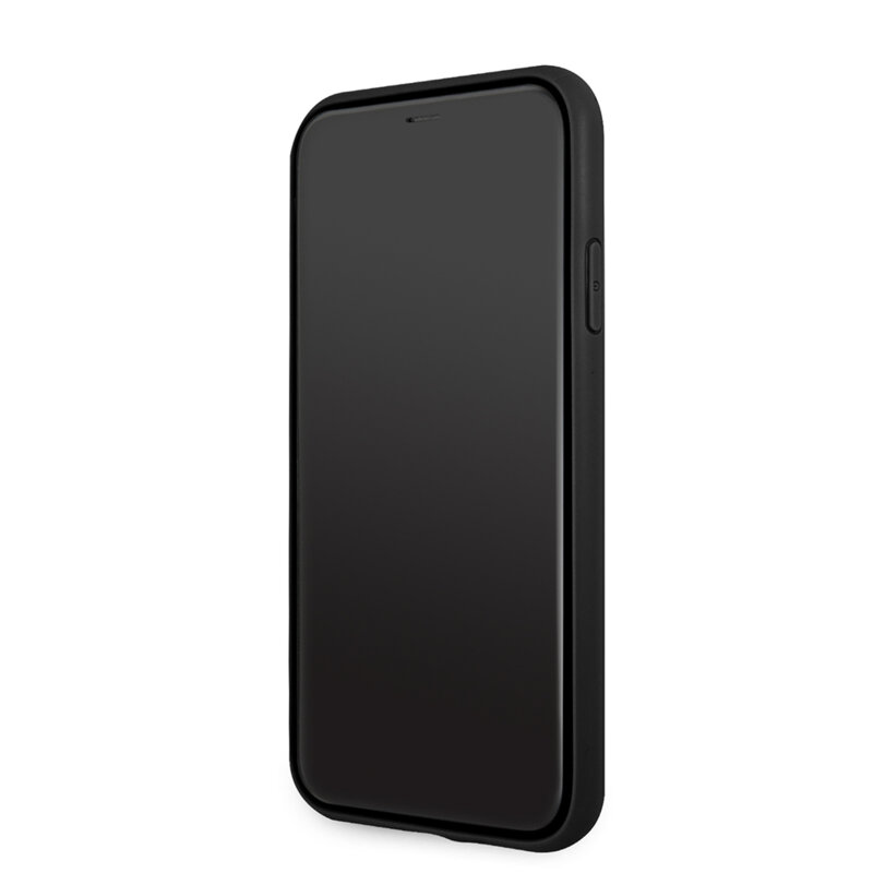 Husa originala Guess iPhone 11 Hardcase 4G Big Metal Logo, gri, GUHCN614GMGGR