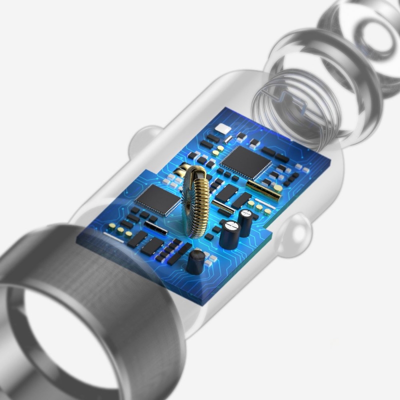 Incarcator Auto Baseus Quick Charge 3.0 2xUSB 2.4A - CAXLD-B01 - Negru