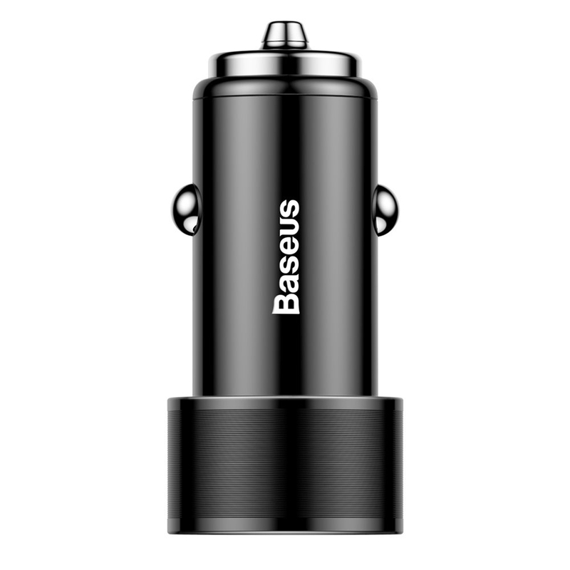 Incarcator Auto Baseus Quick Charge 3.0 2xUSB 2.4A - CAXLD-B01 - Negru