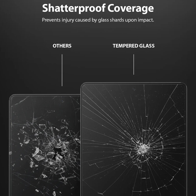 Folie sticla iPad mini 6 (2021) Ringke Tempered Glass Screen Protector, transparenta