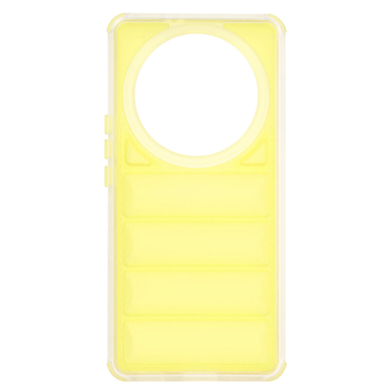Husa Honor Magic5 Lite Techsuit Wave Shield, galben