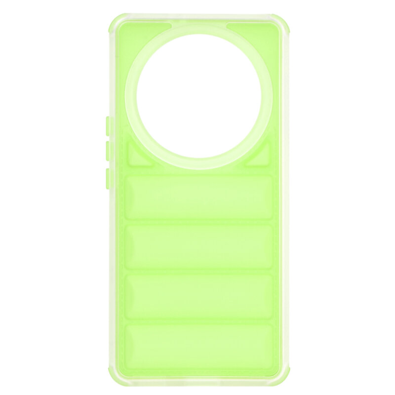 Husa Honor Magic5 Lite Techsuit Wave Shield, verde